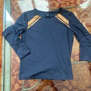 Heroine Sport Navy and Rose Gold Top Medium will fit a Small